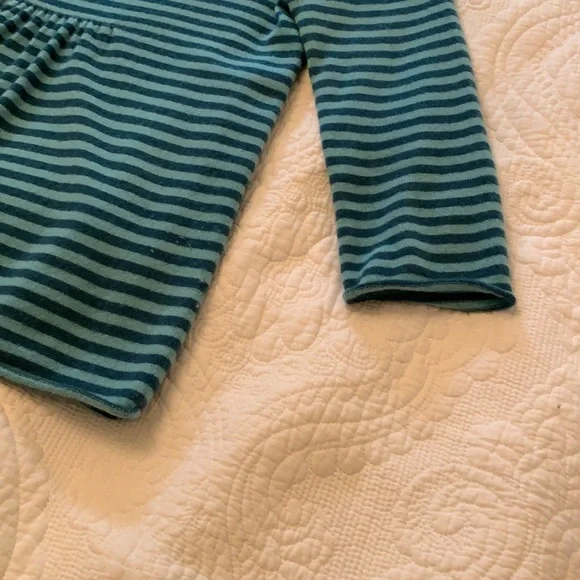 Garnet Hill cashmere striped sweater - Picture 4 of 5